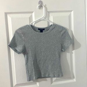 Grey, medium/small, forever 21 short sleeve T-shirt, soft, stretchy, simple